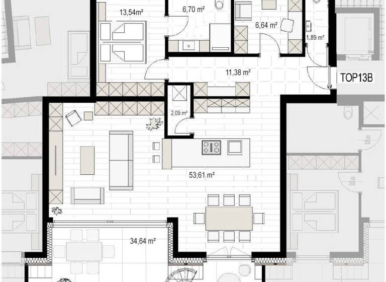 Wohnung zum Kauf - Erstbezug 824.000 € 3 Zimmer 96 m² 4. Geschoss Professor Schlosser-Straße 20 Kufstein 6330
