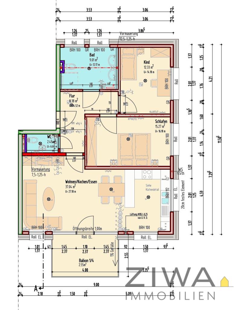 Wohnung zum Kauf provisionsfrei 370.000 € 3,5 Zimmer 85,8 m²<br/>Wohnfläche Todtnau Todtnau 79674