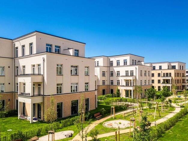 Wohnung zum Kauf - Neubau 460.000 € 2 Zimmer 58,7 m² EG Hans-Paasche-Str. 3 Bornstedter Feld Potsdam 14469