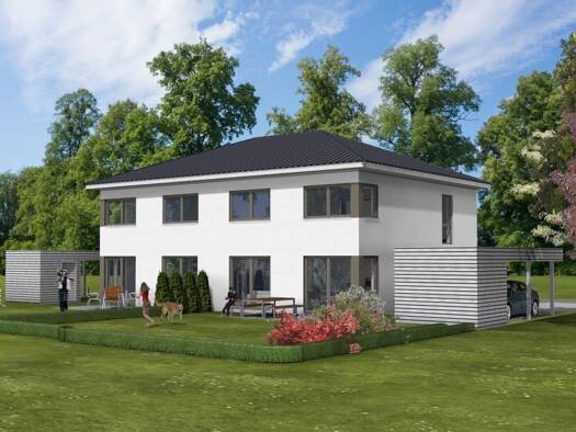 Doppelhaushälfte zum Kauf provisionsfrei 329.000 € 4 Zimmer 129 m² 332 m² Grundstück Eidinghausen Bad Oeynhausen 32549