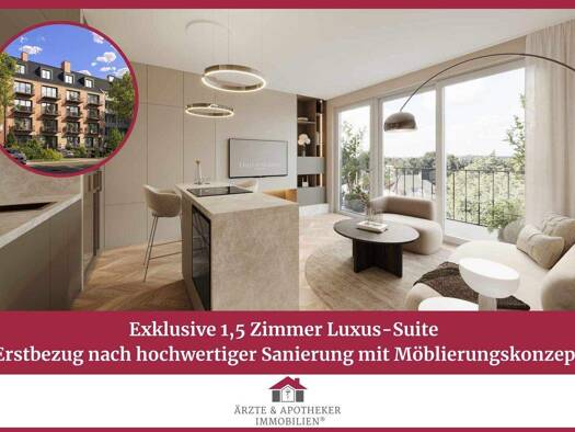 Wohnung zum Kauf 475.000 € 1,5 Zimmer 33,9 m² 2. Geschoss Harvestehude Hamburg 20144