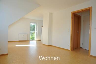 Wohnung zur Miete 690 € 2 Zimmer 42 m² Dachgeschoss, 3. Geschoss frei ab 01.08.2025 Hindemithstraße 10 Hüttfeld Aalen-Hüttfeld 73430