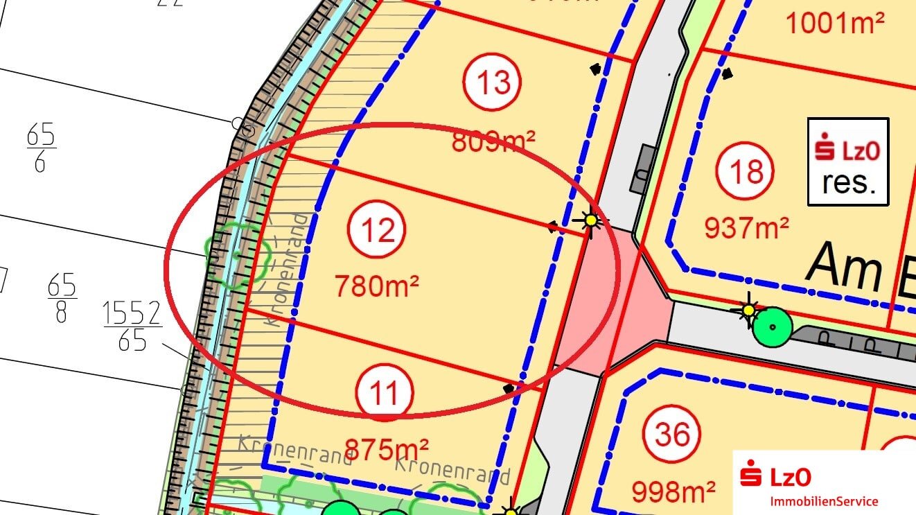 Grundstück zum Kauf 93.600 € 780 m²<br/>Grundstück Schortens Schortens 26419