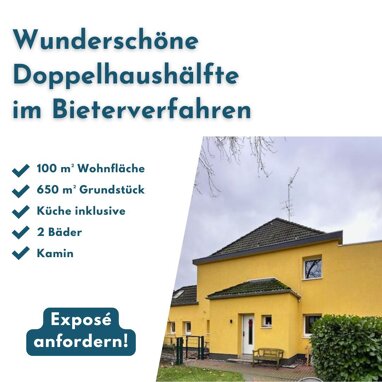 Doppelhaushälfte zum Kauf 289.000 € 100 m² 650 m² Grundstück frei ab sofort Hochemmerich Duisburg 47228