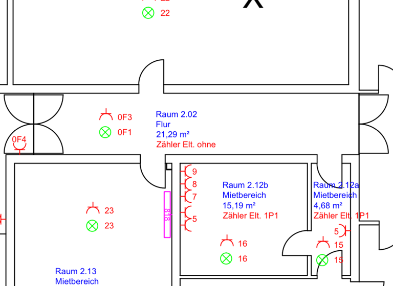 Bürogebäude zur Miete provisionsfrei 150 € 1 Zimmer 41,8 m² Bürofläche Zossen 1 Zossen Wünschendorf/Elster 07570