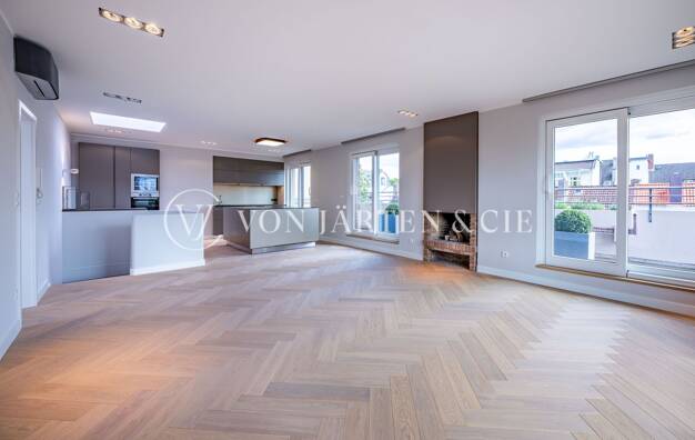 Penthouse zum Kauf 2.490.000 € 5 Zimmer 218,5 m² Uhlenhorst Hamburg 22085