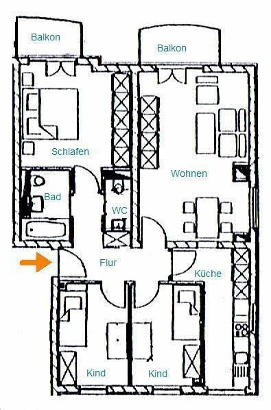 Wohnung zur Miete 567 € 4 Zimmer 86 m²<br/>Wohnfläche 1.<br/>Geschoss ab sofort<br/>Verfügbarkeit Dittersbach Frankenberg 09669