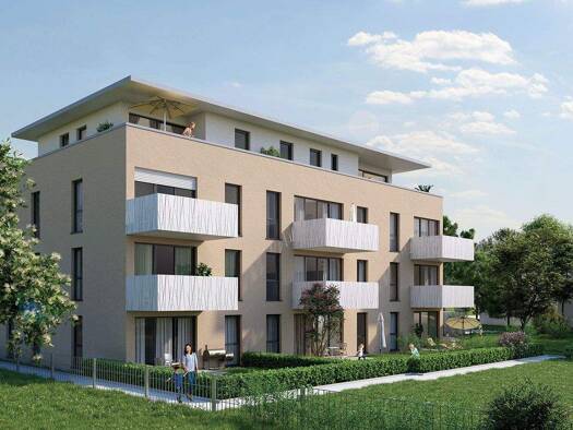 Wohnung zum Kauf - Neubau provisionsfrei 324.600 € 2 Zimmer 49,9 m² 3. Geschoss Goethestraße 32 Stockach Stockach 78333