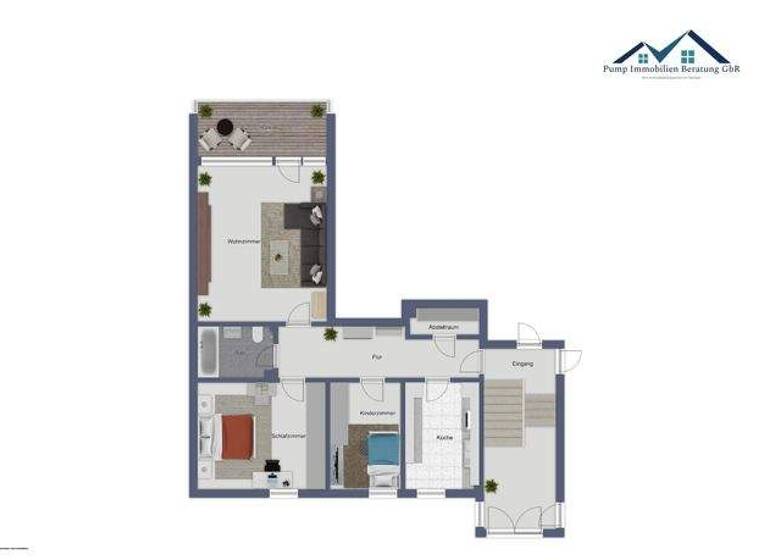 Wohnung zum Kauf provisionsfrei 239.000 € 3 Zimmer 76 m² Rethwiese 20 Pinneberg 25421
