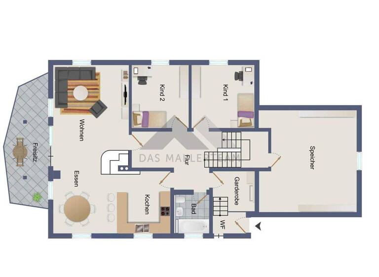 Einfamilienhaus zum Kauf 625.000 € 6 Zimmer 176,1 m² 497 m² Grundstück Beckstetten Jengen / Beckstetten 86860
