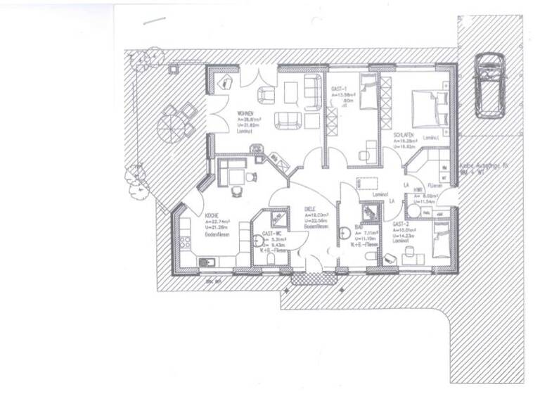 Einfamilienhaus zum Kauf 329.000 € 4 Zimmer 138,8 m² 886 m² Grundstück Holtgaste Jemgum 26844
