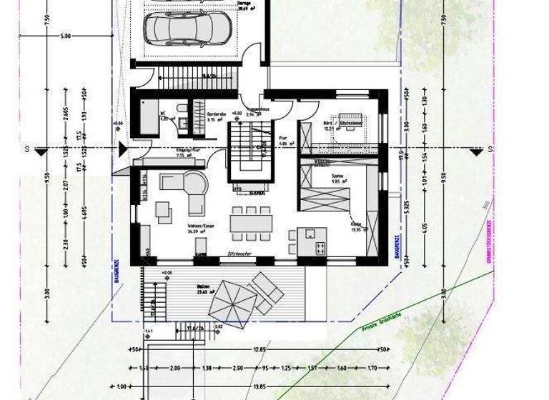 Einfamilienhaus zum Kauf 1.450.000 € 7 Zimmer 300 m² 786 m² Grundstück Bürglein Heilsbronn 91560
