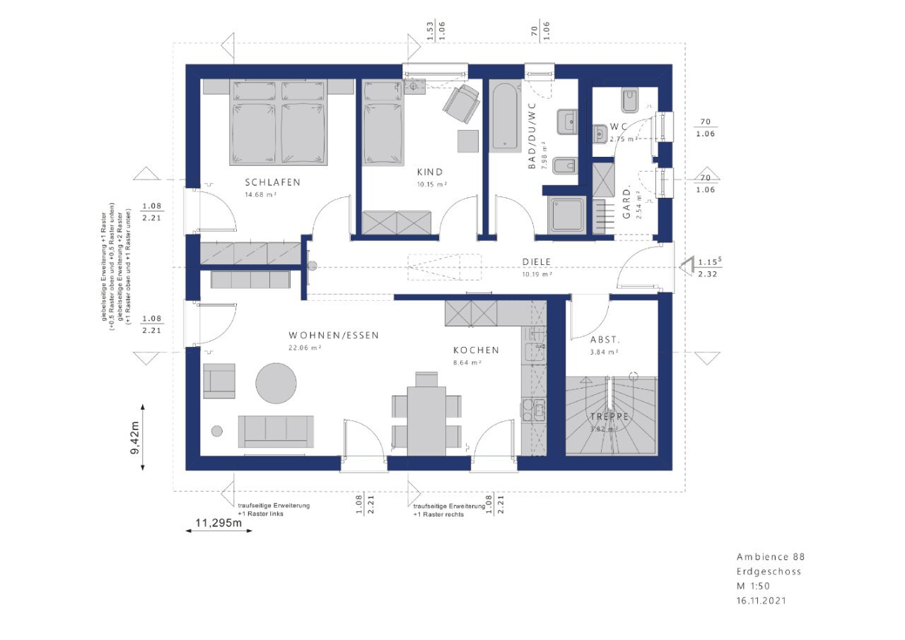 Einfamilienhaus zum Kauf 407.650 € 3 Zimmer 90 m²<br/>Wohnfläche 1.230 m²<br/>Grundstück Mühlberg Mühlberg/Elbe 04931