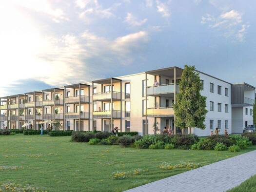 Wohnung zum Kauf - Neubau 386.000 € 3 Zimmer 79 m² 1. Geschoss Mariusstraße 29 Ansbach 91522