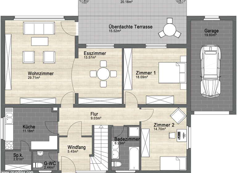 Einfamilienhaus zum Kauf 249.000 € 6 Zimmer 218 m² 975 m² Grundstück Grußendorf 38524