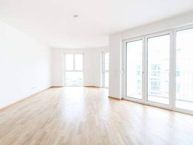 Wohnung zur Miete - Erstbezug 1.553 € 3 Zimmer 80,3 m² 3. Geschoss frei ab 01.12.2025 Meta-Gadesmann-Straße 23 Gallus Frankfurt-Gallus 60326