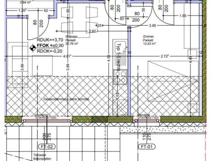 Wohnung zur Miete 456 € 2 Zimmer 43,4 m² EG Lend Graz 8020