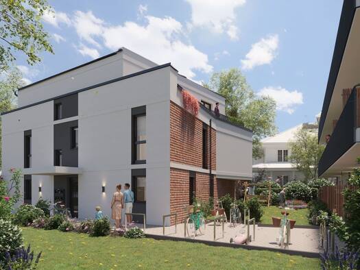 Wohnung zum Kauf - Neubau 531.100 € 3 Zimmer 86,3 m² EG Holsteiner Chaussee 196 Schnelsen Hamburg 22457