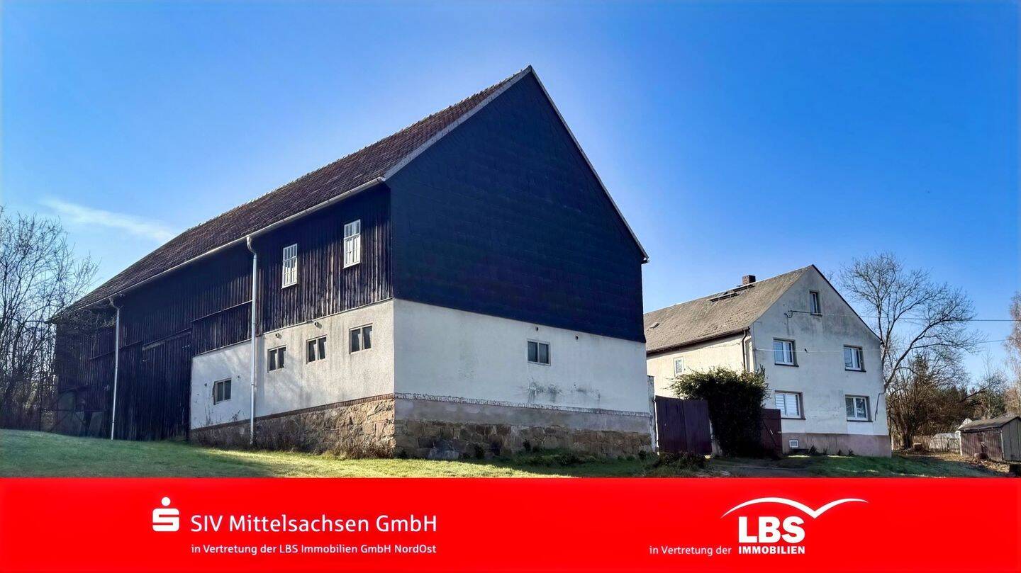 Immobilie in Claußnitz - Idyllischer Bauernhof mit viel Land - Bild 0