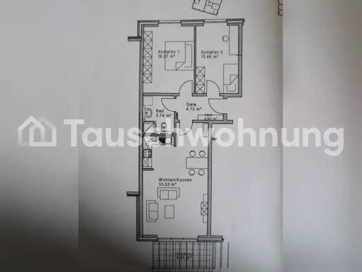 Wohnung zur Miete Tauschwohnung 905 € 3 Zimmer 76 m² 3. Geschoss Mauritz Münster 48145