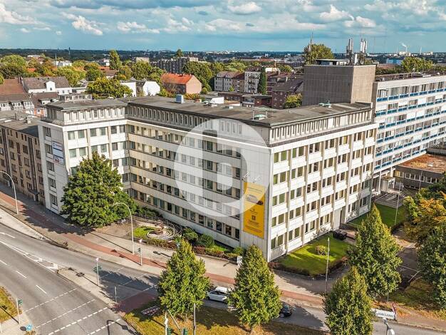 Bürokomplex zur Miete provisionsfrei 9,50 € 692 m² Bürofläche Borgfelde Hamburg 20535