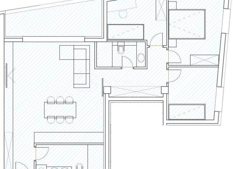 Wohnung zum Kauf 437.950 € 4 Zimmer 136 m² 3. Geschoss Vidikovac, Zadar Plovanija - Vidikovac