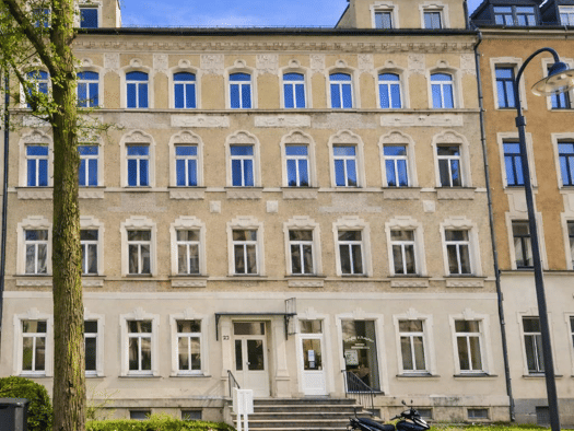 Wohnung zur Miete 550 € 3 Zimmer 83,7 m² 3. Geschoss frei ab sofort Eulitzstraße 23 Kaßberg Chemnitz 09112