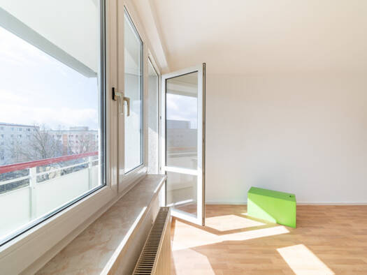 Wohnung zur Miete 403 € 3 Zimmer 60,9 m² 4. Geschoss Akener Bogen 11 Westliche Neustadt West 06124