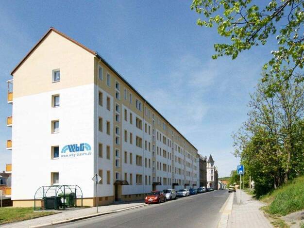 Wohnung zur Miete 305 € 3 Zimmer 58,6 m² EG Max-Planck-Straße 59 Haselbrunn Plauen 08525