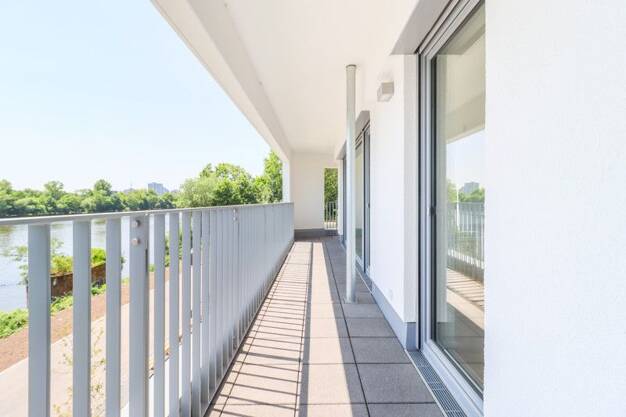 Wohnung zur Miete - Erstbezug 2.951 € 4 Zimmer 130,8 m² 1. Geschoss frei ab 01.08.2025 Gutleutstraße 289 Gutleutviertel Frankfurt-Gutleutviertel 60327