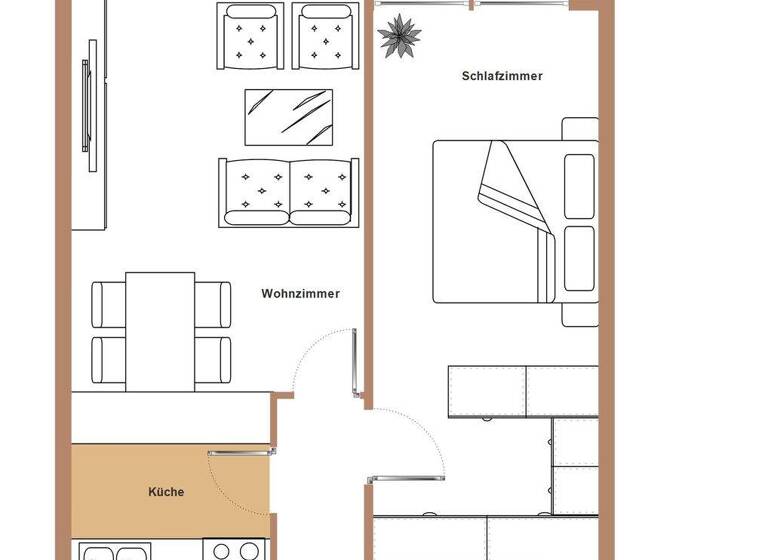 Wohnung zum Kauf 169.500 € 2 Zimmer 57,5 m² 20. Geschoss Friedrich-Ebert-Str. 15 Nord Sindelfingen 71067