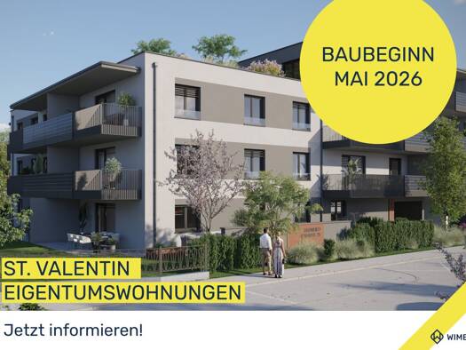 Wohnung zum Kauf - Erstbezug 360.700 € 3 Zimmer 68 m² Brunhildstraße 9 St. Valentin 4300