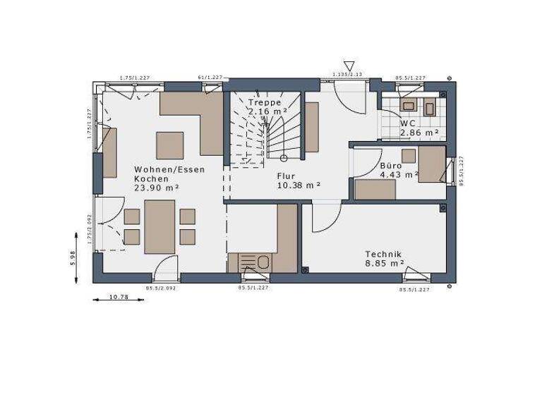 Einfamilienhaus zur Miete - Erstbezug 1.717 € 5 Zimmer 105 m² 866 m² Grundstück Spangenberg 34286