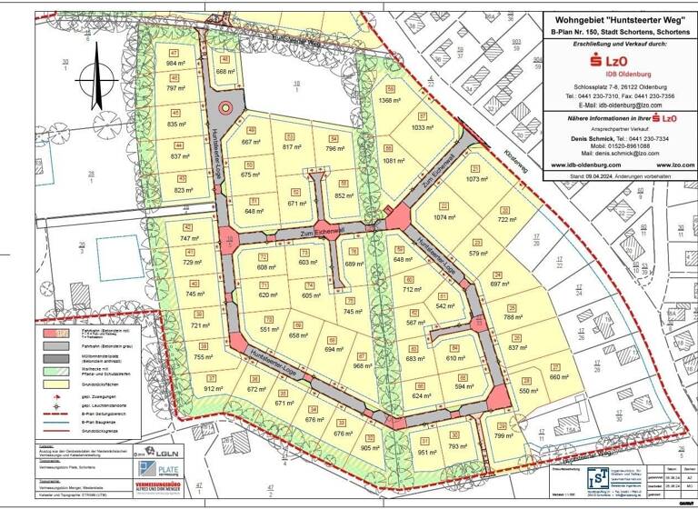Grundstück zum Kauf 68.040 € 542 m² Grundstück Schortens 26419