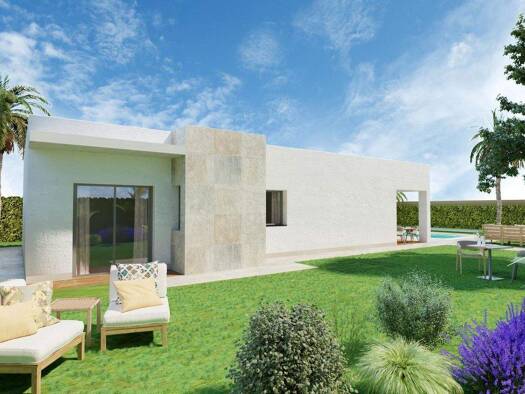 Villa zum Kauf provisionsfrei 358.000 € 4 Zimmer 123 m² 536 m² Grundstück Calle Monforte del Cid Hondon de las Nieves 03688