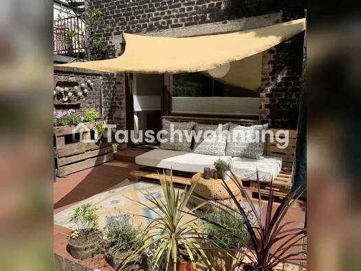 Terrassenwohnung zur Miete Tauschwohnung 480 € 2 Zimmer 52 m² EG Mülheim Mülheim 51063