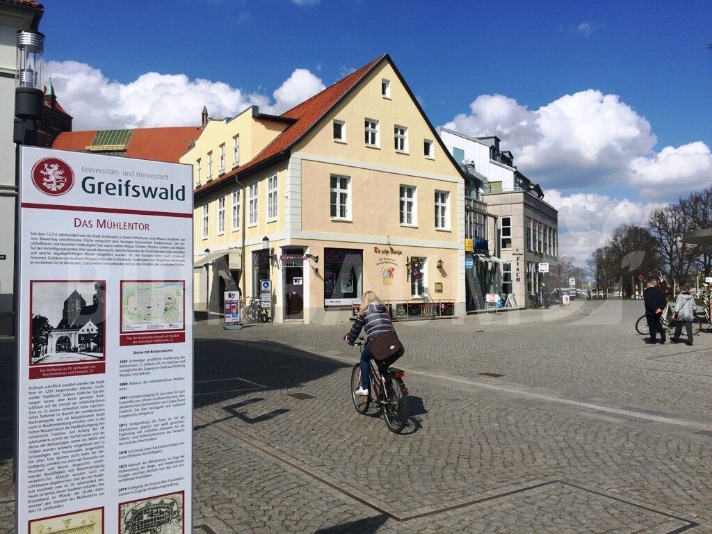 Bürofläche zur Miete 372 € 29,7 m²<br/>Bürofläche Schuhhagen 1, GE 20 Innenstadt Greifswald 17489