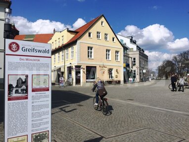 Bürofläche zur Miete 371,75 € 29,7 m² Bürofläche Schuhhagen 1, GE 20 Innenstadt Greifswald 17489