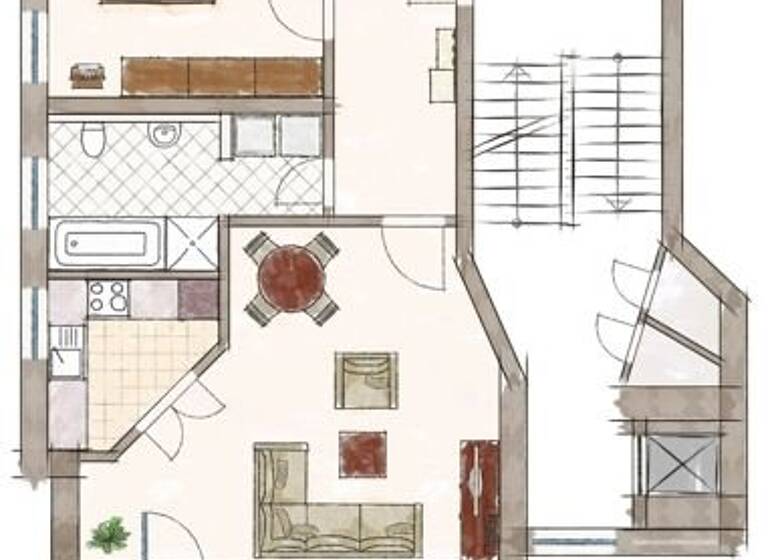 Wohnung zum Kauf 233.333 € 2 Zimmer 67 m²<br/>Wohnfläche 3.<br/>Geschoss ab sofort<br/>Verfügbarkeit Rochlitzstraße 65 Schleußig Leipzig 04229