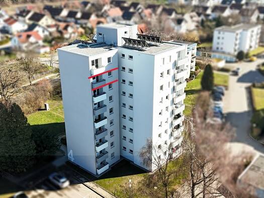 Wohnung zum Kauf 229.000 € 2,5 Zimmer 61 m² 7. Geschoss Mariabrunn Eriskirch 88097