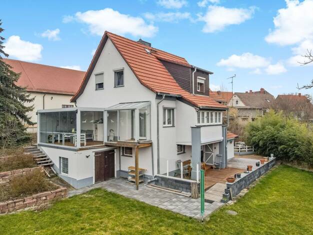 Einfamilienhaus zum Kauf 197.500 € 4,5 Zimmer 140 m² 1.200 m² Grundstück frei ab sofort Hauptstraße 28 Freist Freist 06347