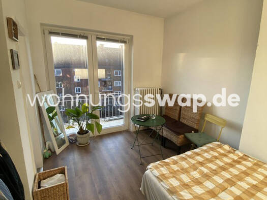 Studio zur Miete Tauschwohnung 190 € 1 Zimmer 18 m² 3. Geschoss Barmbek-Nord Hamburg 22307