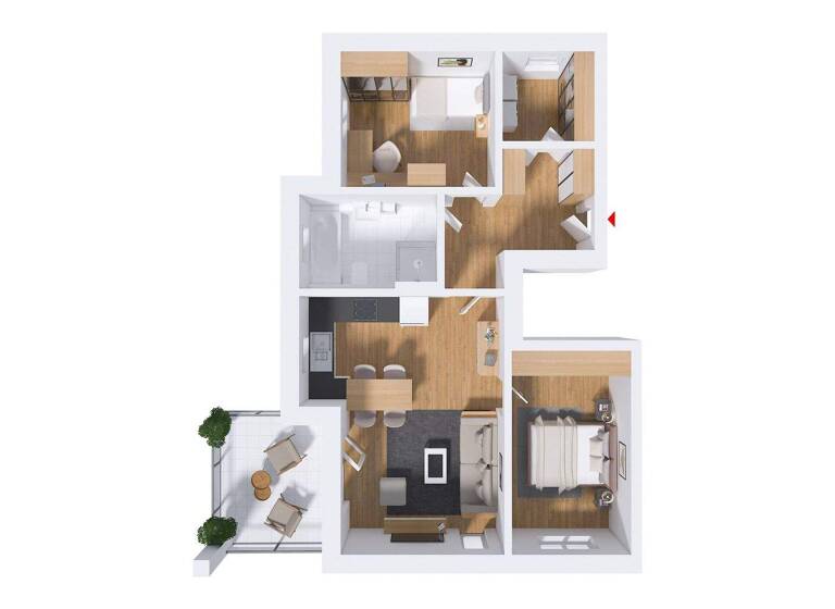 Wohnung zum Kauf - Erstbezug provisionsfrei 311.000 € 3 Zimmer 82,6 m² Söhre Diekholzen 31199