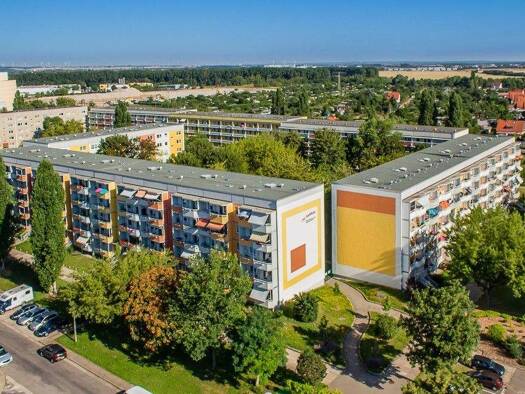 Wohnung zur Miete 375 € 2 Zimmer 57,7 m² 4. Geschoss frei ab 01.03.2026 Meseberger Weg 1 Neustädter Feld Magdeburg 39128