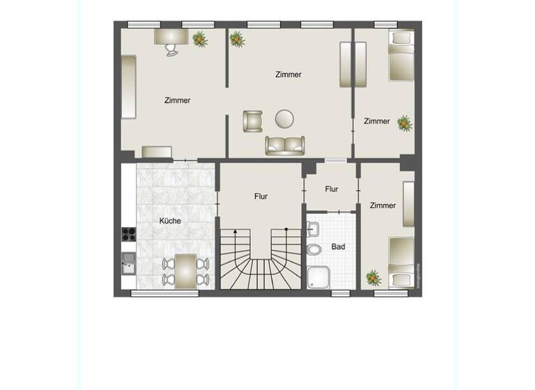 Wohnung zur Miete 1.104 € 4 Zimmer 92 m² 1. Geschoss frei ab 01.05.2026 Husum 25813