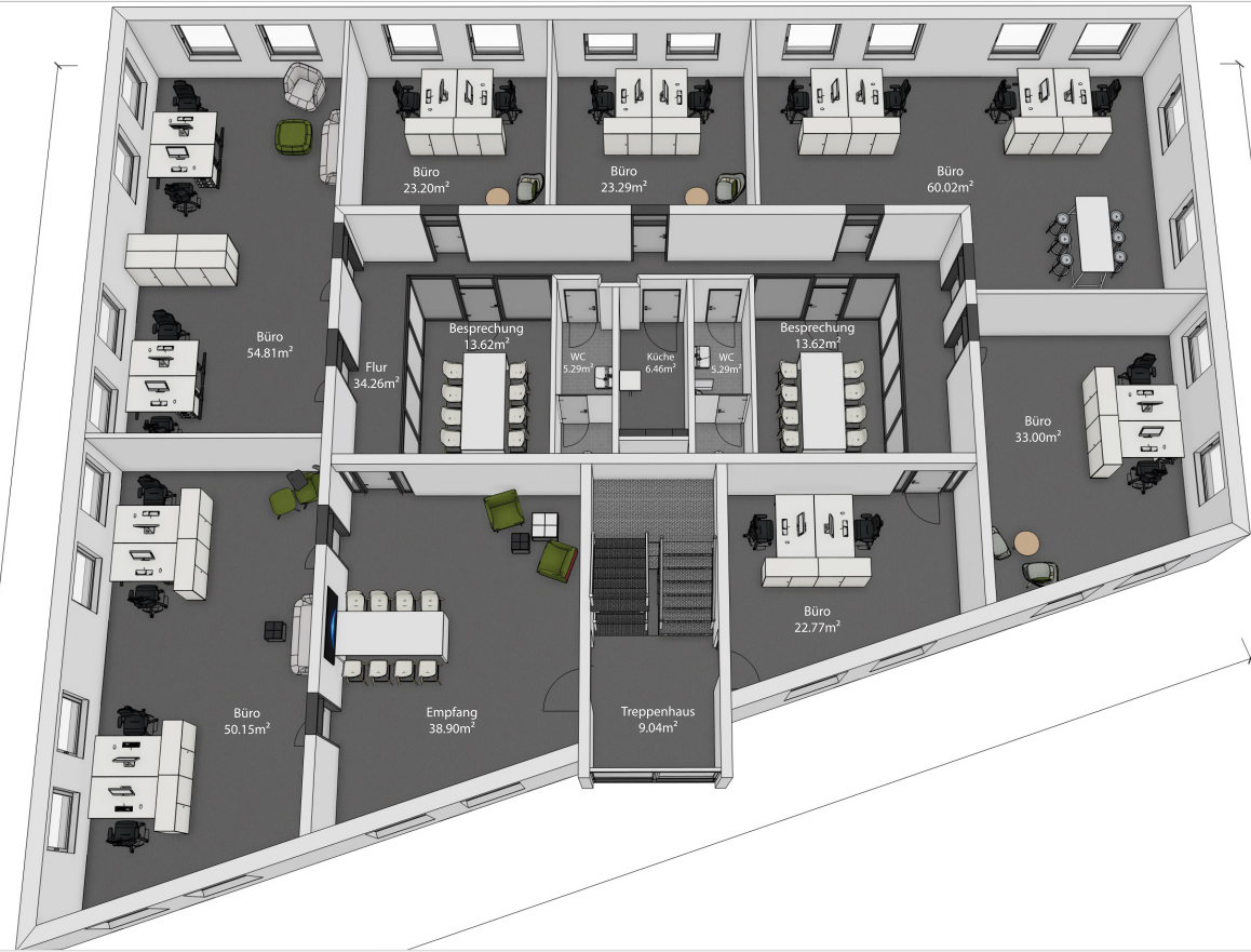 Bürogebäude zur Miete provisionsfrei 12,50 € 751,9 m²<br/>Bürofläche ab 376 m²<br/>Teilbarkeit Reislingen Wolfsburg 38446