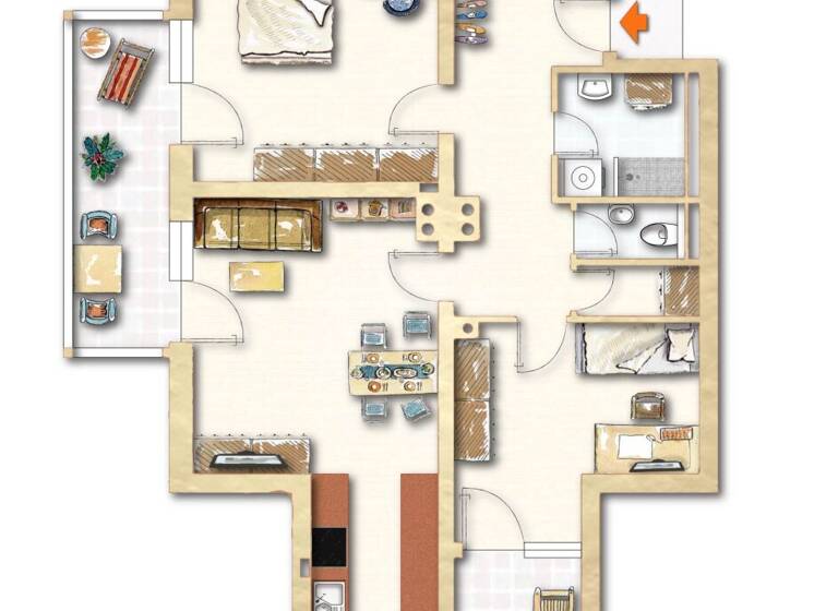 Wohnung zum Kauf 285.000 € 3 Zimmer 80 m² 1. Geschoss Bad Ischl 4820