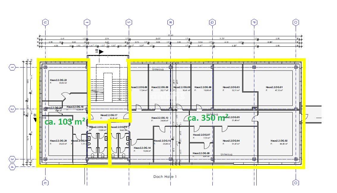 Bürofläche zur Miete 6,70 € 350 m²<br/>Bürofläche ab 350 m²<br/>Teilbarkeit Krämpfervorstadt Erfurt 99085