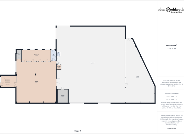 Lagerhalle zum Kauf 1.396 € 1.550 m² Lagerfläche Tweelbäke Oldenburg 26135