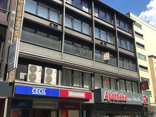 Bürofläche zur Miete 1.200 € 5 Zimmer 200 m² Bürofläche Werth 53 Barmen Wuppertal 42275